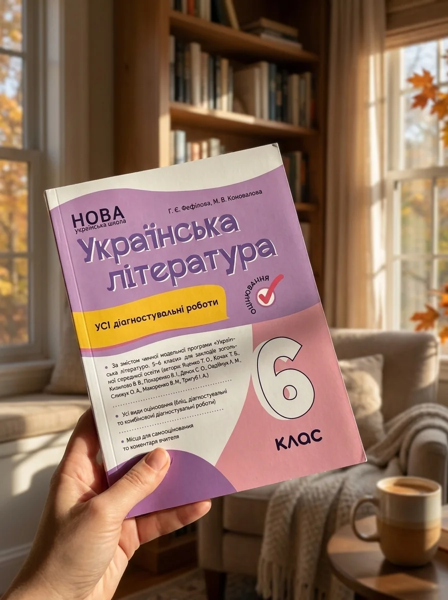 Оцінювання. Українська література. УСІ діагностувальні роботи. 6 клас — Вивчення мов