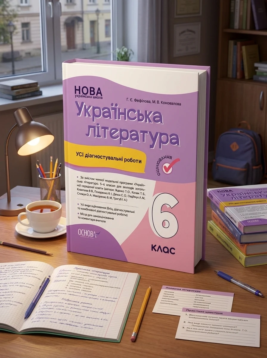 Оцінювання. Українська література. УСІ діагностувальні роботи. 6 клас, Марина Коновалова — Вивчення мов