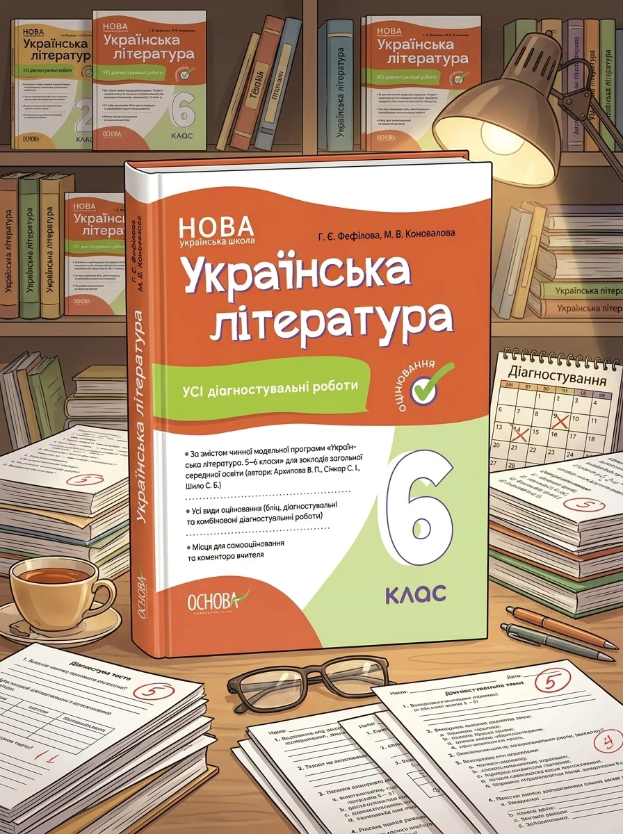 Оцінювання. Українська література. УСІ діагностувальні роботи. 6 клас, Марина Коновалова — Вивчення мов