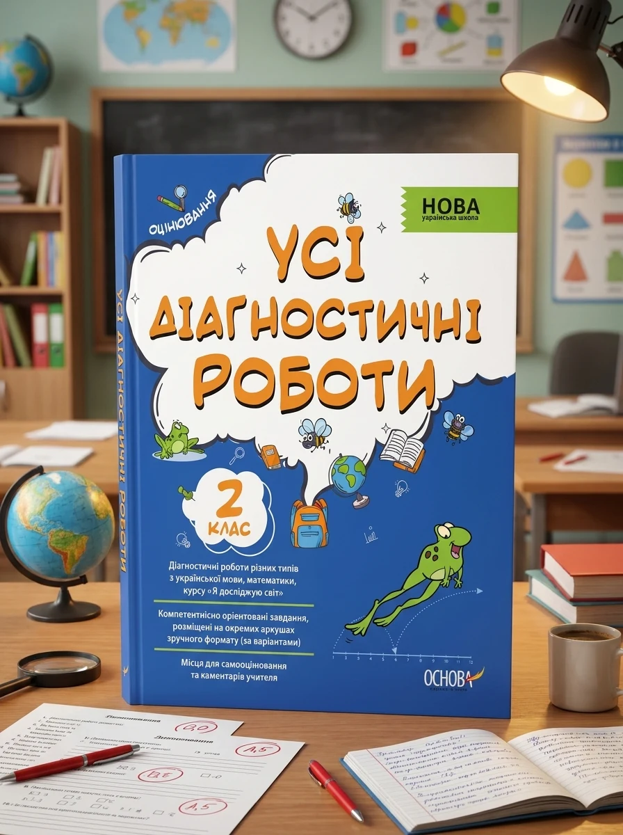 Оцінювання. Усі діагностичні роботи. 2 клас, — Вивчення мов