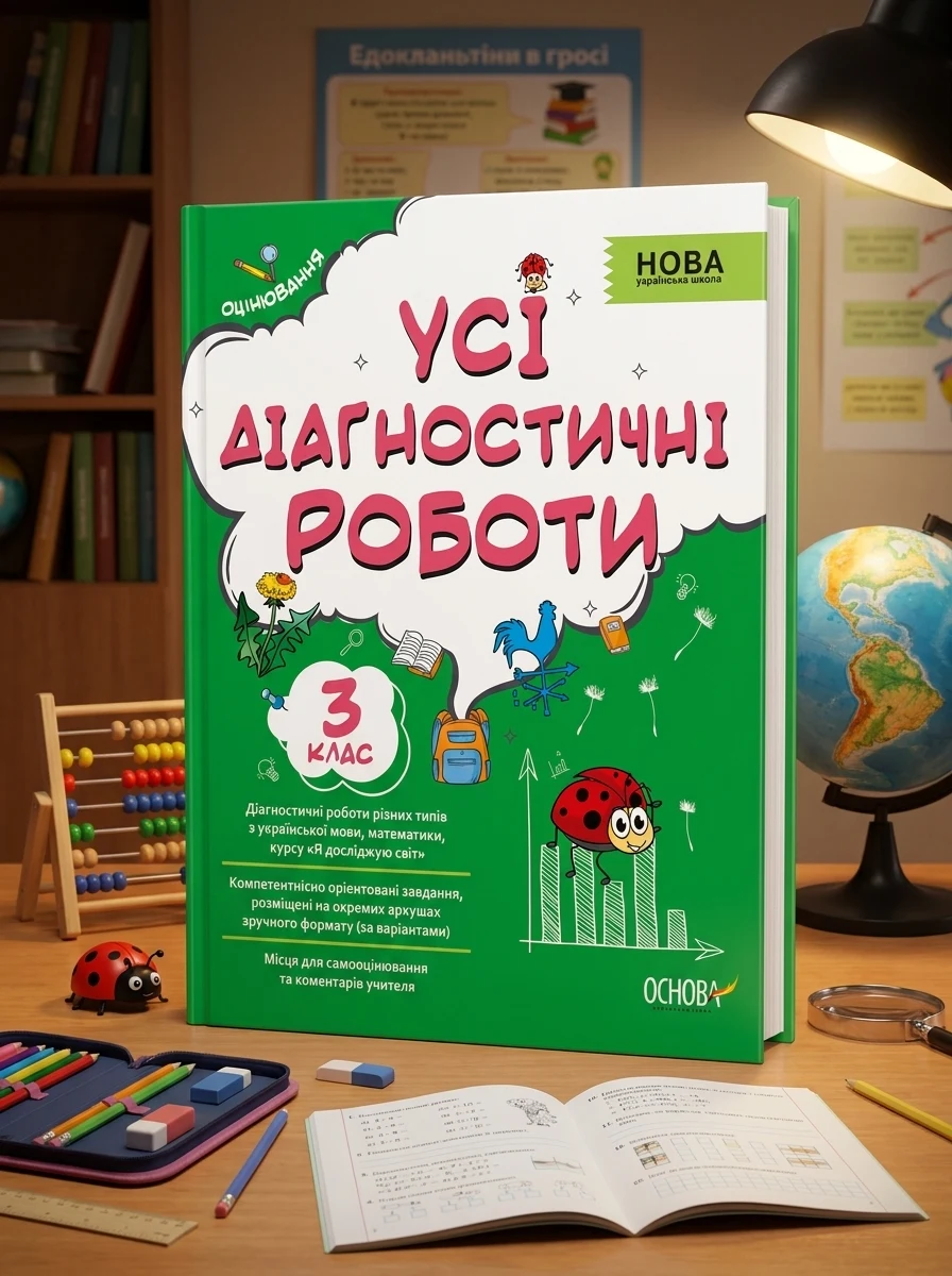Оцінювання. Усі діагностичні роботи. 3 клас, — Вивчення мов