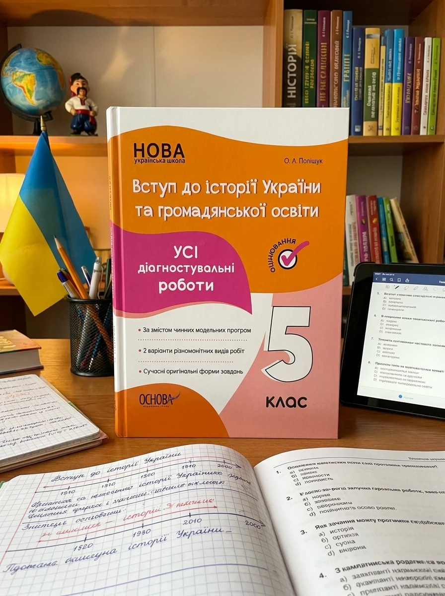 Оцінювання. Вступ до історії України та громадянської освіти. УСІ діагностувальні роботи. 5 клас — Вивчення мов