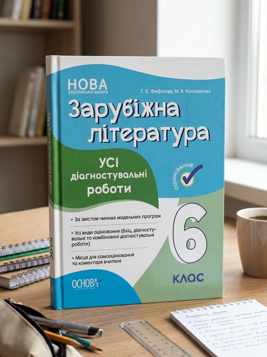 Оцінювання. Зарубіжна література. УСІ діагностувальні роботи. 6 клас — Вивчення мов