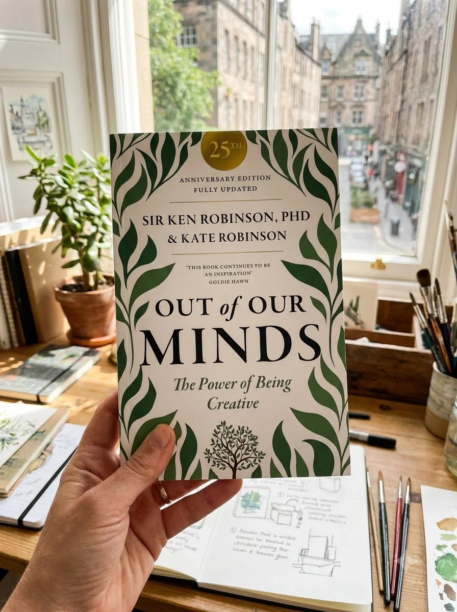 Out of Our Minds. The Power of Being Creative — Кейт Робінсон, обкладинка