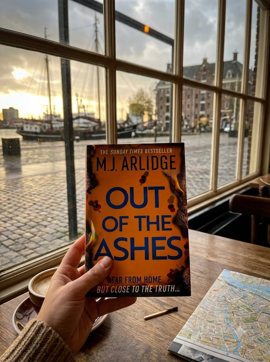 Out of the Ashes — Меттью Арлідж, обкладинка