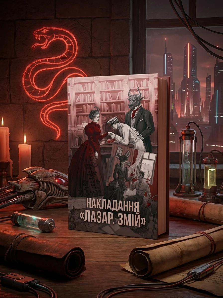 Оверлеї «Лазарус. Змій» — Художня література