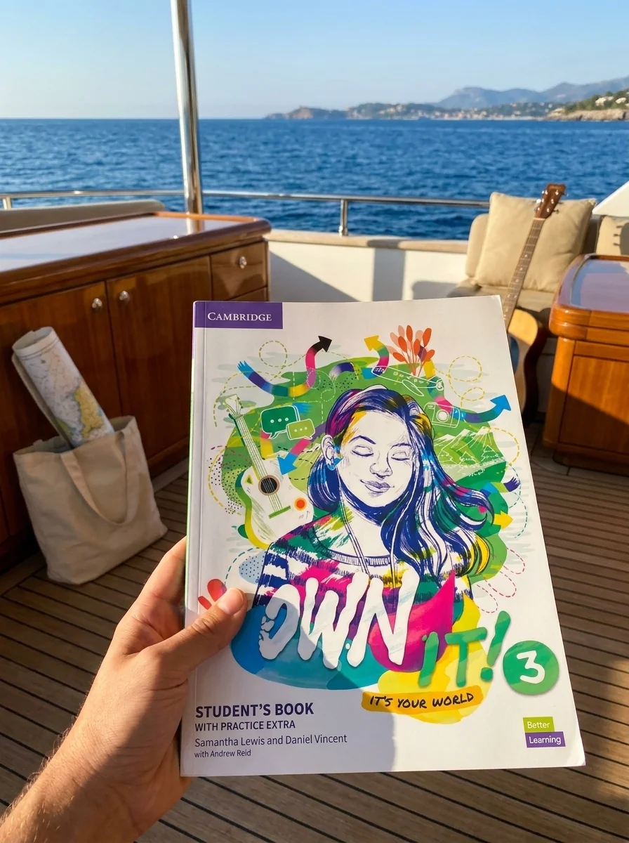 Own it! 3 Student's Book with Practice Extra — Ендрю Рід, обкладинка