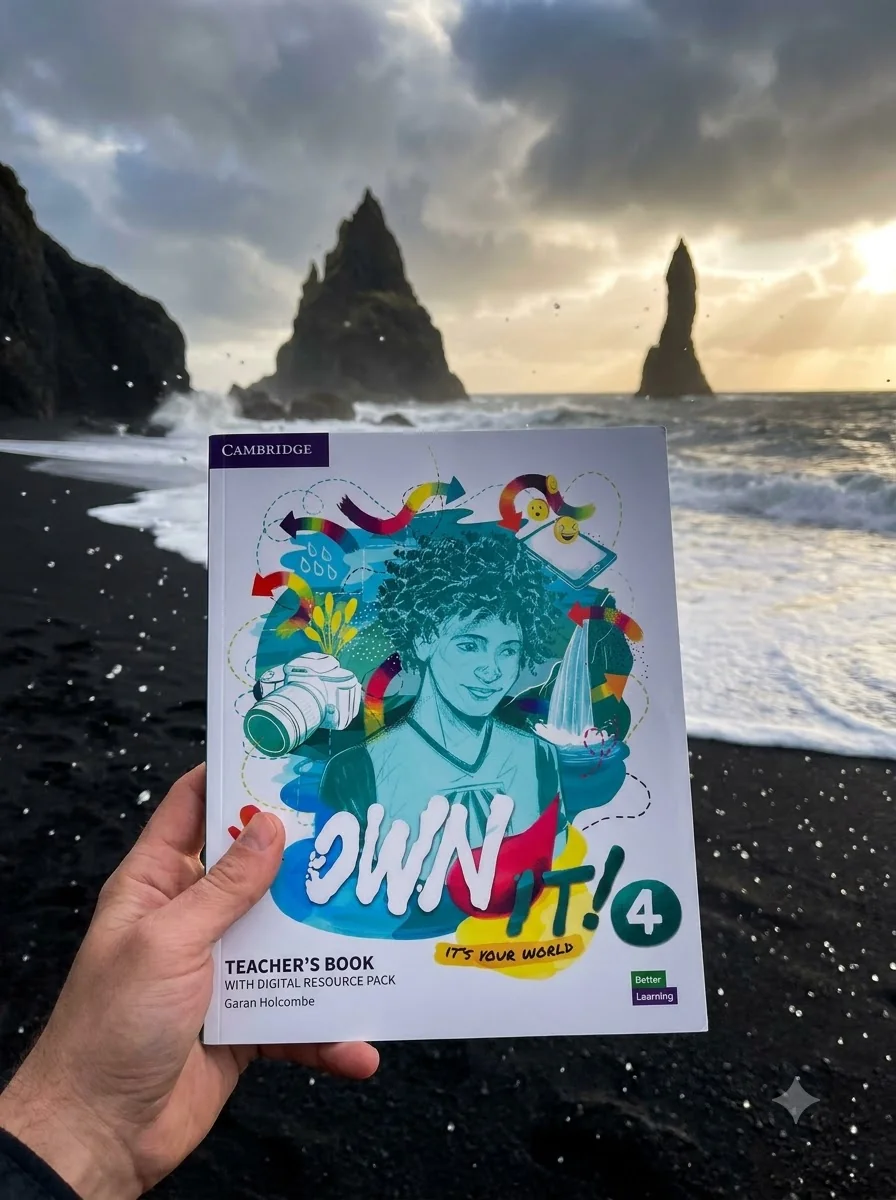 Own it! 4. Teacher's Book with Digital Resource Pack — Гаран Холкомб, обкладинка