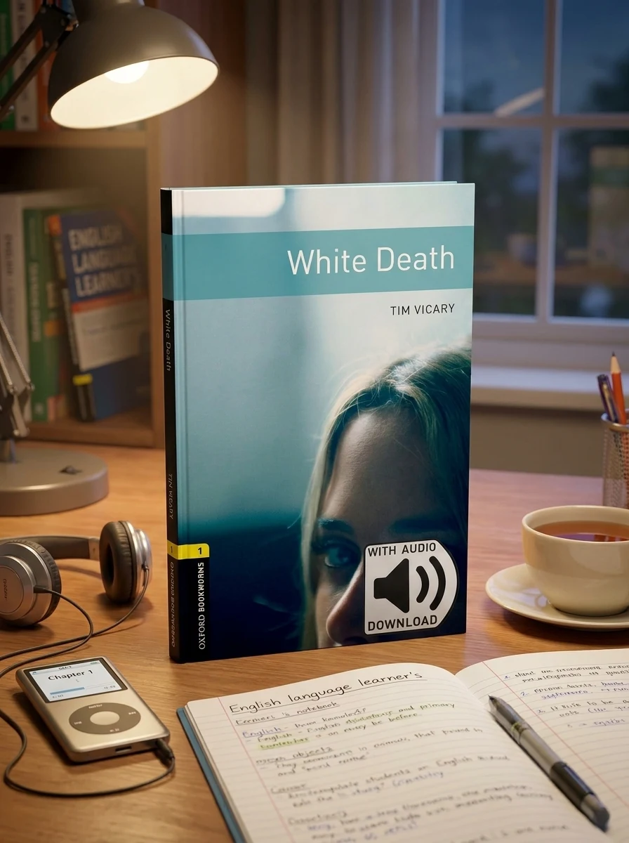 Oxford Bookworms Library Level 1. White Death audio pack — Тім Вікарі, обкладинка