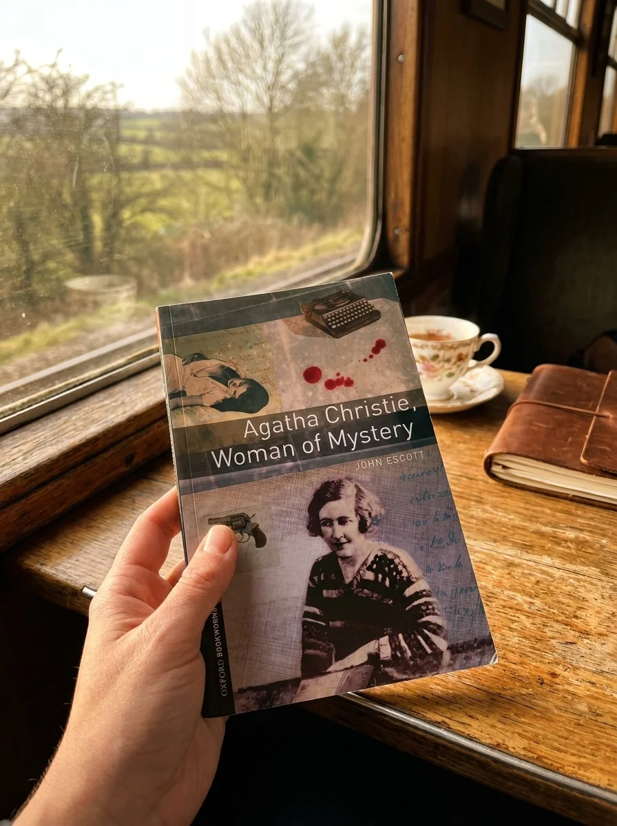 Oxford Bookworms Library Level 2. Agatha Christie, Woman of Mystery audio pack — Джон Ескотт, обкладинка