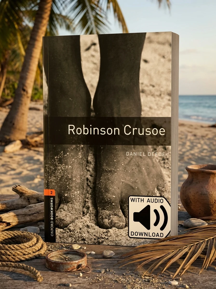 Oxford Bookworms Library Level 2. Robinson Crusoe audio pack — Вивчення мов