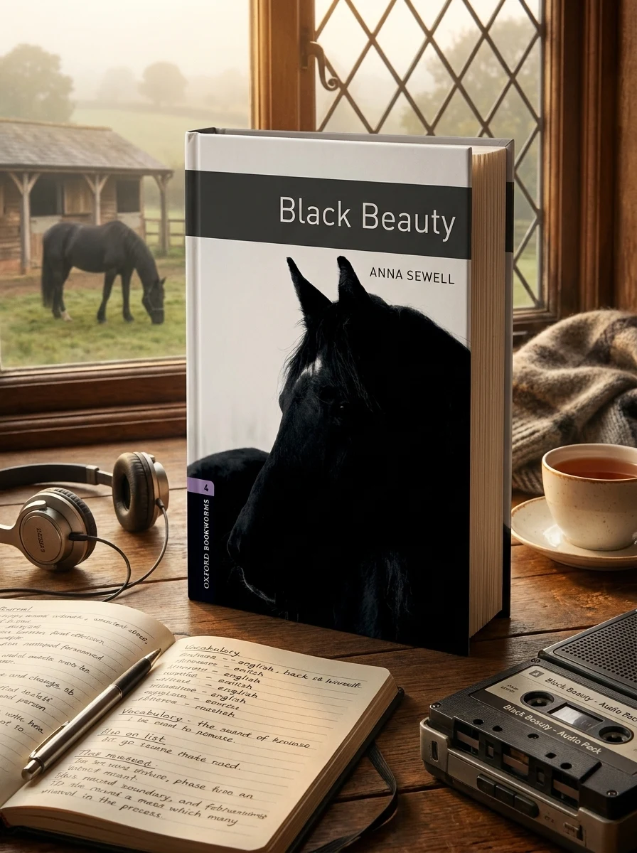 Oxford Bookworms Library Level 4. Black Beauty audio pack