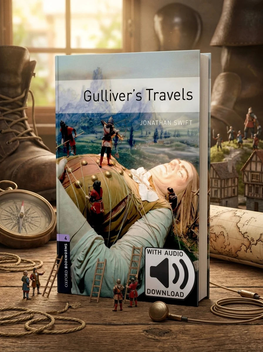 Oxford Bookworms Library Level 4. Gulliver's Travels audio pack — Вивчення мов