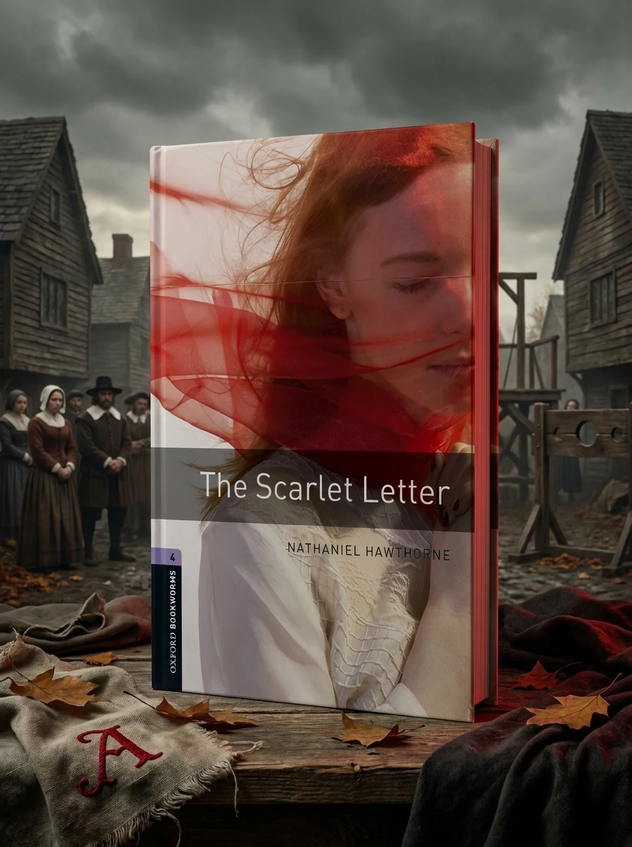 Oxford Bookworms Library Level 4. The Scarlet Letter audio pack — Натаніель Готорн, обкладинка