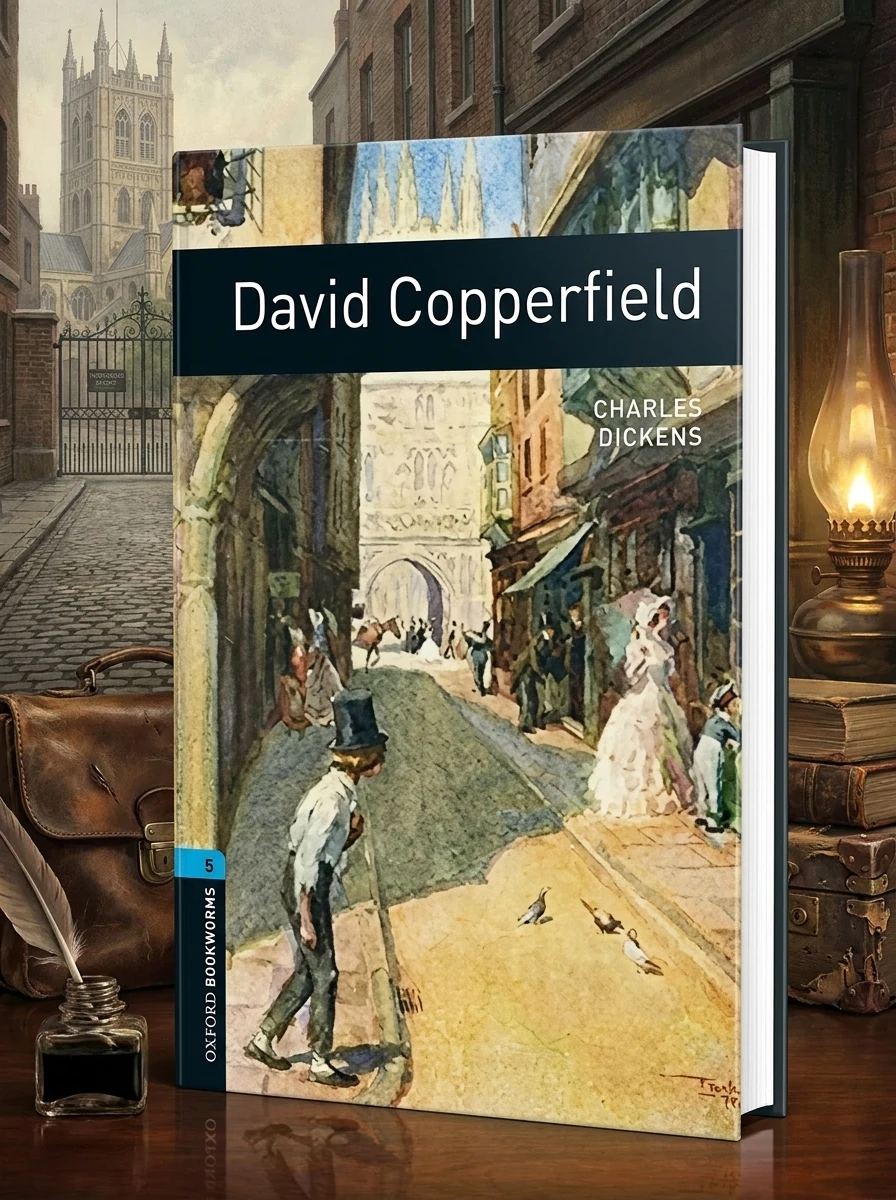 Oxford Bookworms Library Level 5. David Copperfield audio pack — Чарлз Діккенс, обкладинка