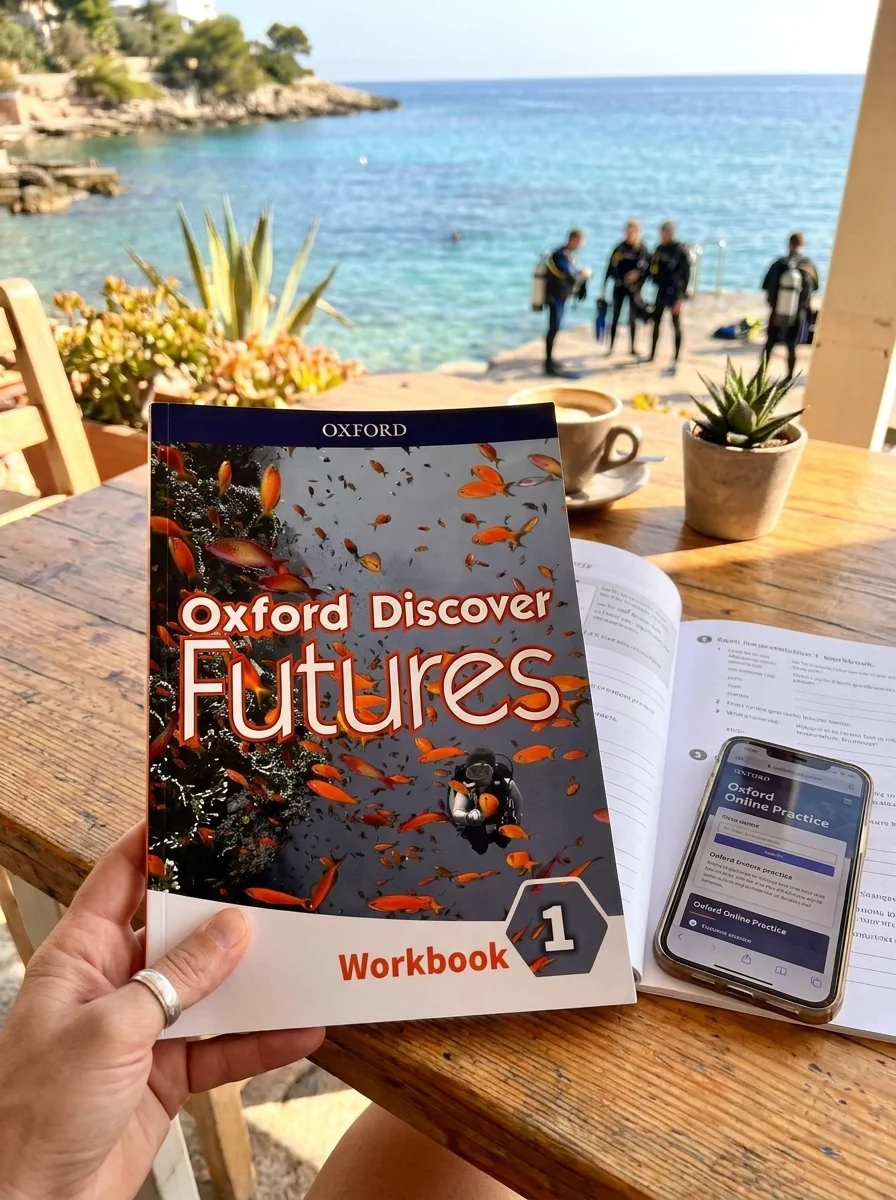 Oxford Discover Futures 1. Workbook + Online Practice — Бен Ветц, обкладинка