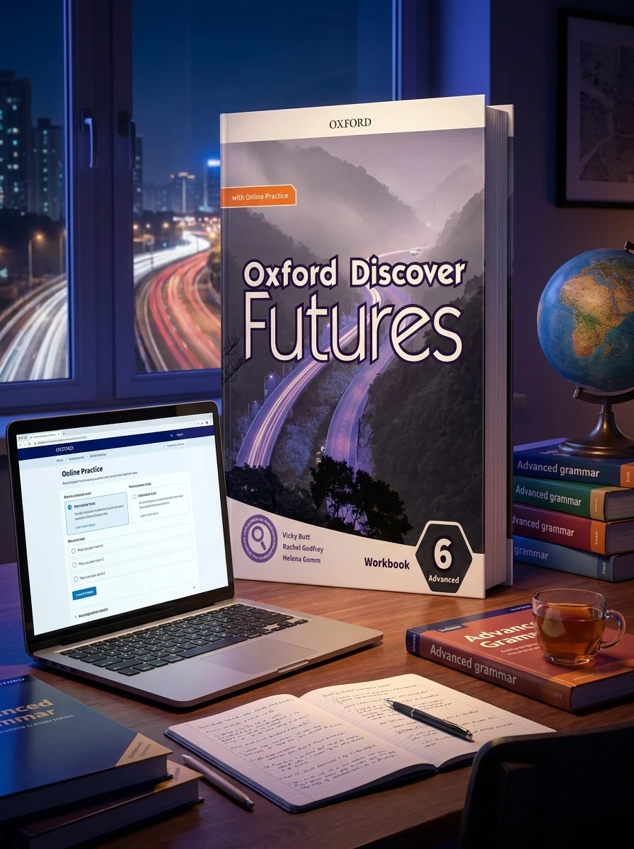 Oxford Discover Futures 6. Workbook + Online Practice. C1, обкладинка
