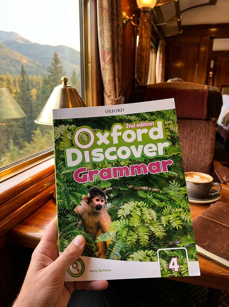 Oxford Discover Second Edition 4 Grammar Book — Дженні Квінтана, обкладинка