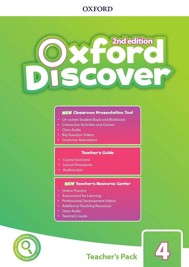 Oxford Discover Second Edition 4 Teacher's Pack,