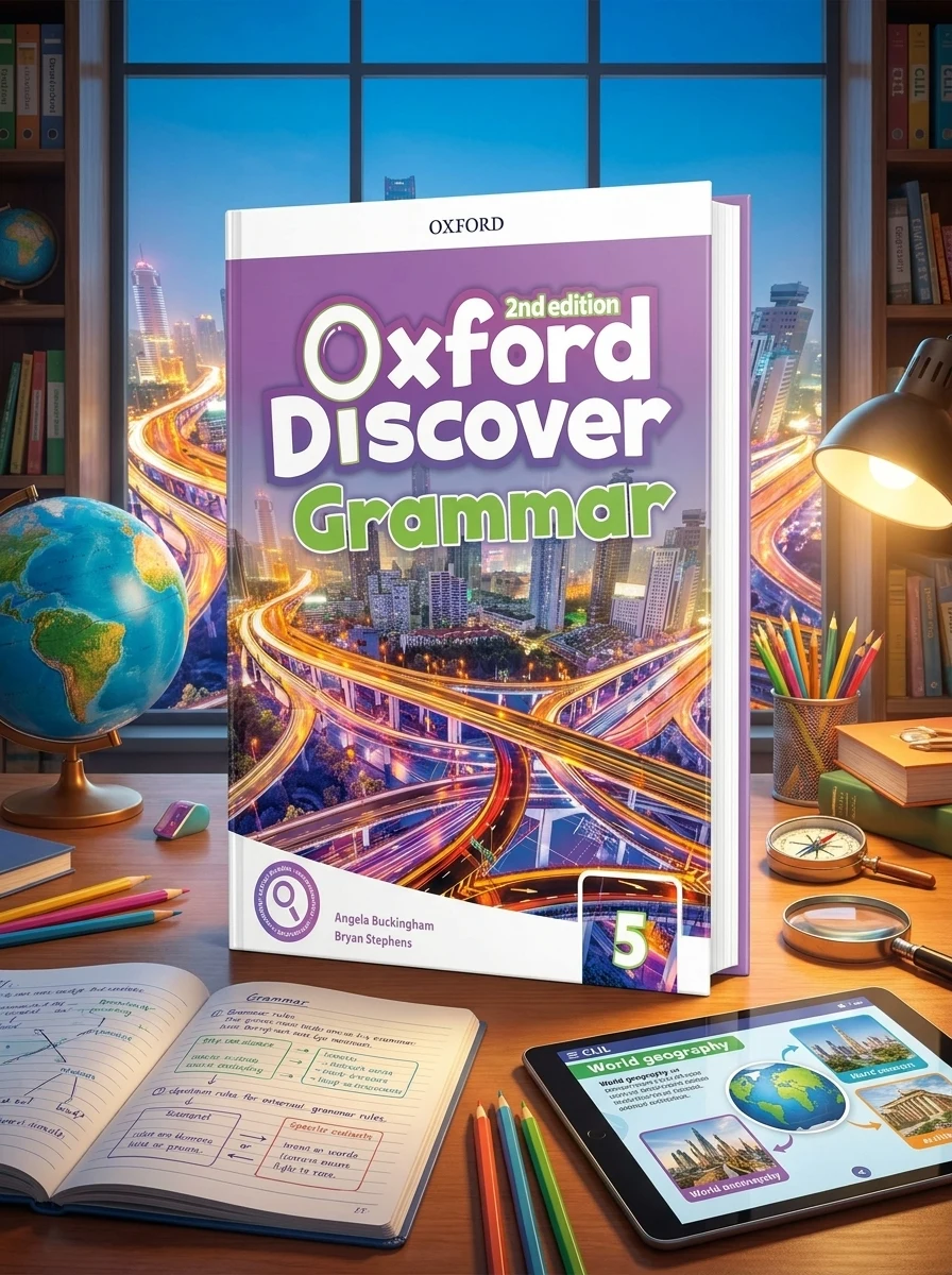 Oxford Discover Second Edition 5 Grammar Book, обкладинка