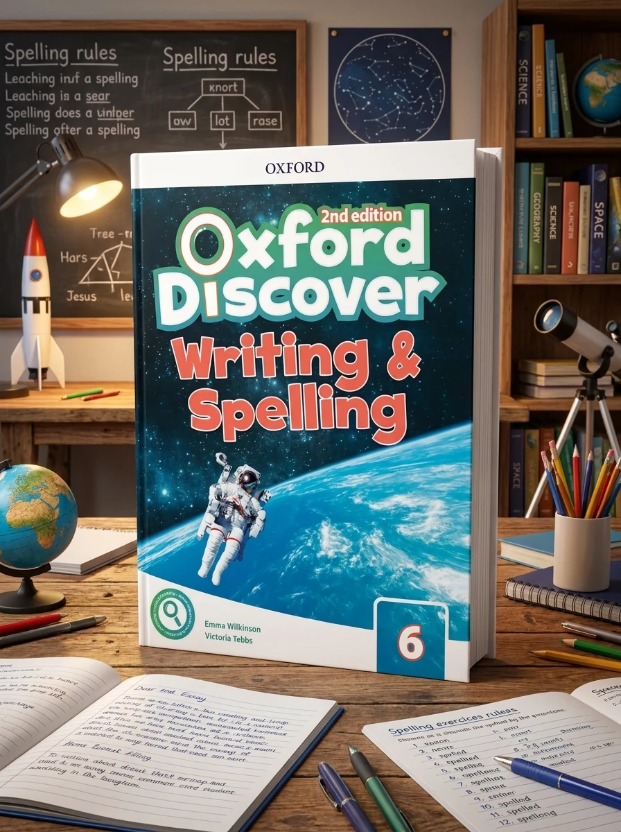 Oxford Discover Second Edition 6 Writing and Spelling Book — Емма Вілкінсон, обкладинка