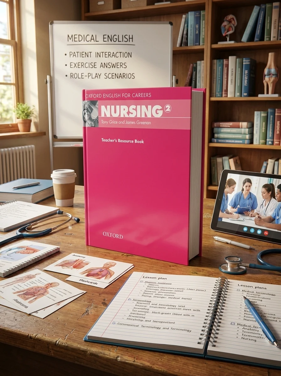Oxford English for Careers. Nursing 2. Teacher's Resource Book — Тоні Грайс, обкладинка