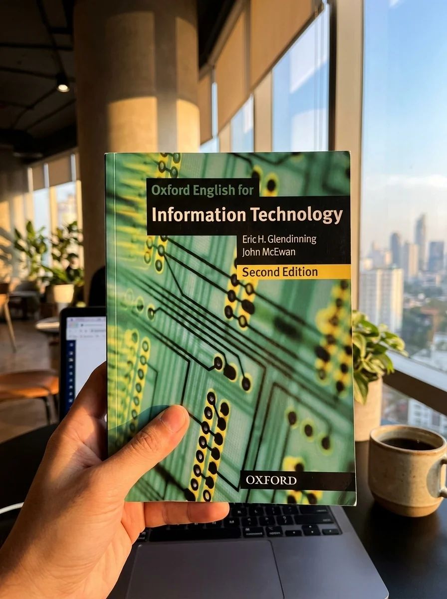 Oxford English for Information Technology — Ерік Глендіннінг, обкладинка