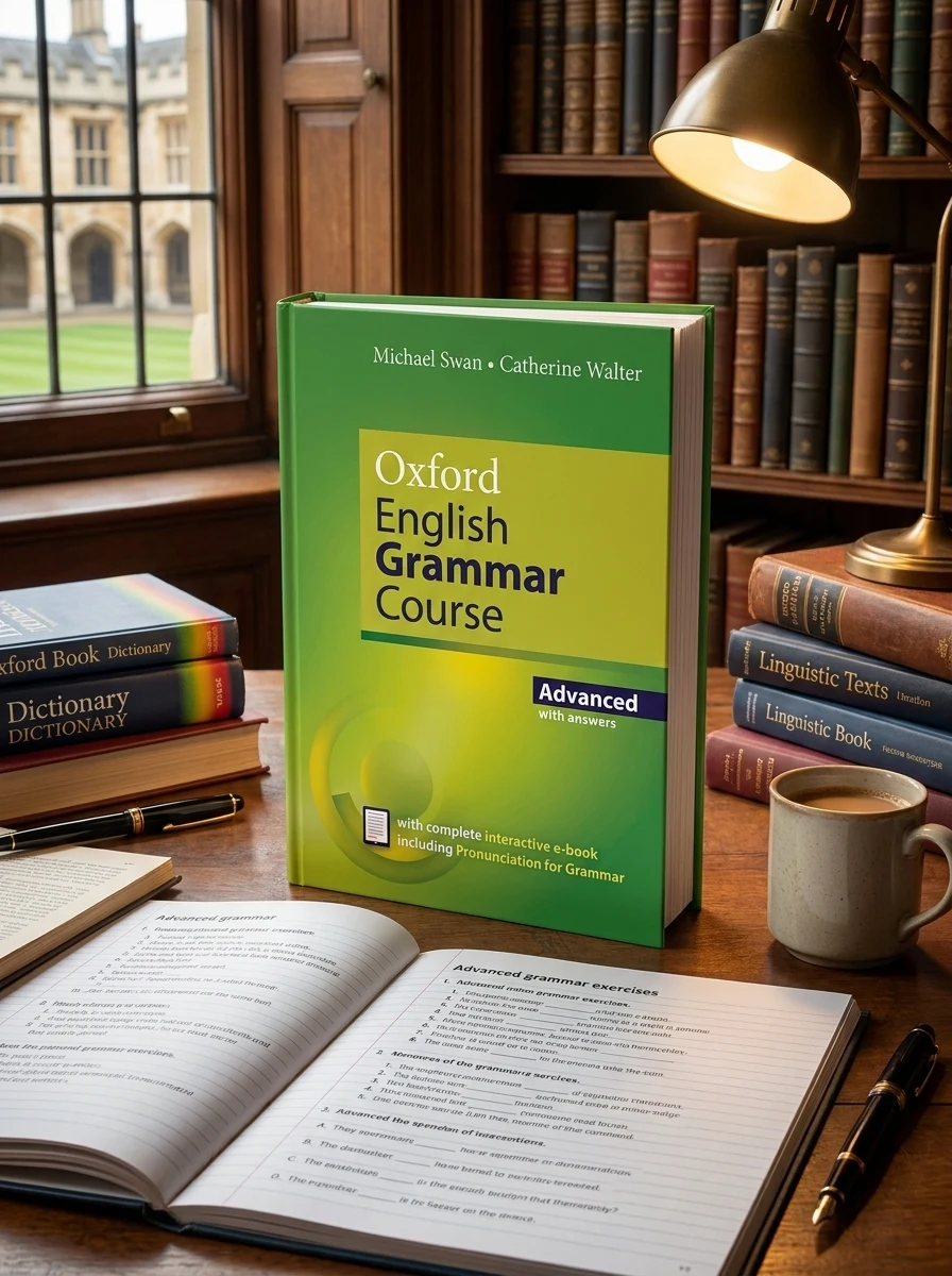 Oxford English Grammar Course. Advanced with Key (includes e-book). Updated Edition
