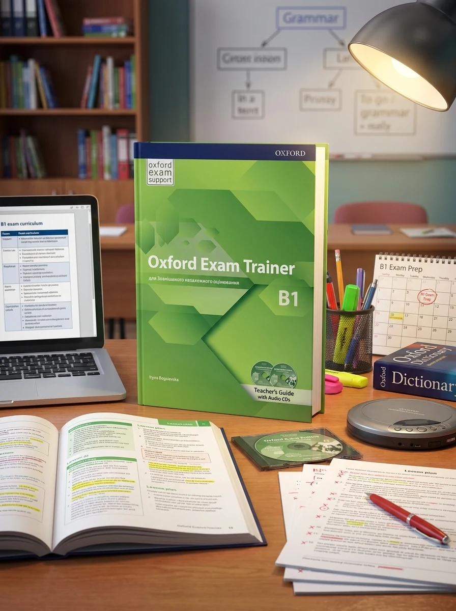 Oxford Exam Trainer Level B1. Teacher's Guide with Audio CD — Ірина Богаєвська, обкладинка