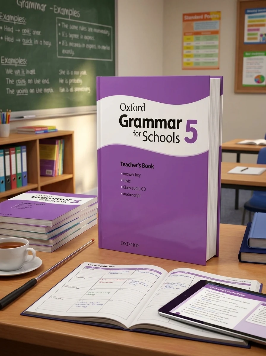 Oxford Grammar For Schools 5. Teacher's Book and Audio CD, обкладинка