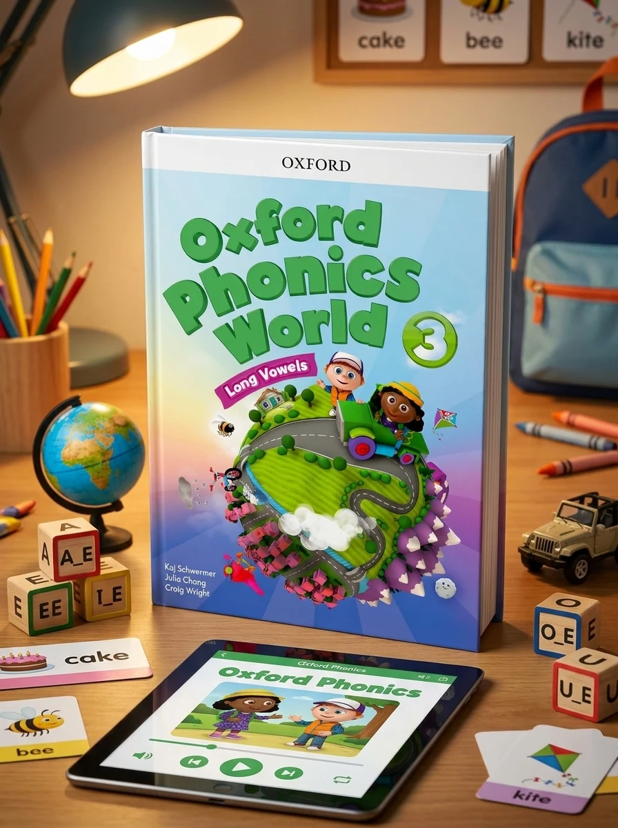 Oxford Phonics World 3 Student Book with e-Reader book pack — Вивчення мов