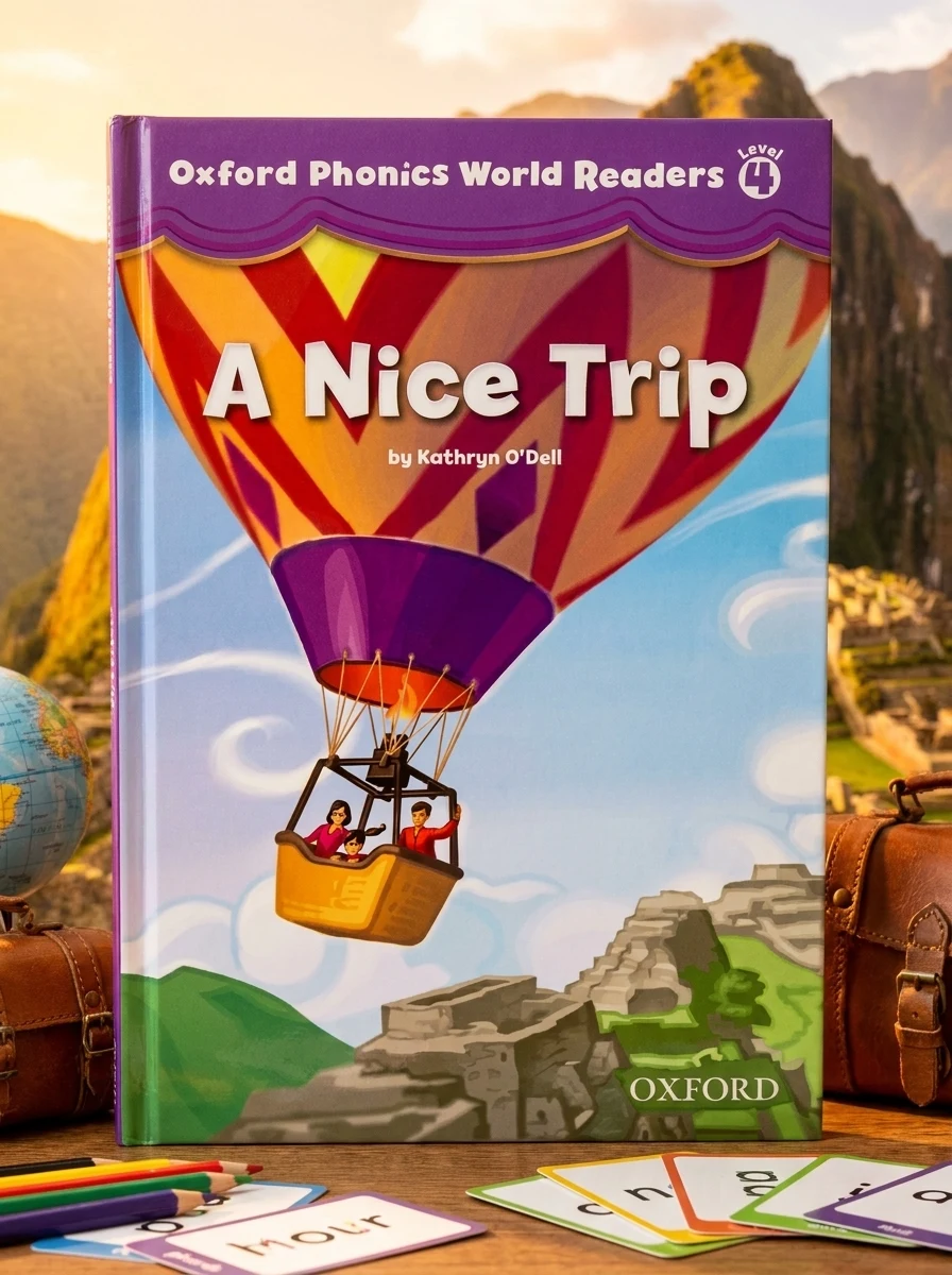 Oxford Phonics World. Level 4. Reader: A Nice Trip — Кетрін О'Делл, обкладинка