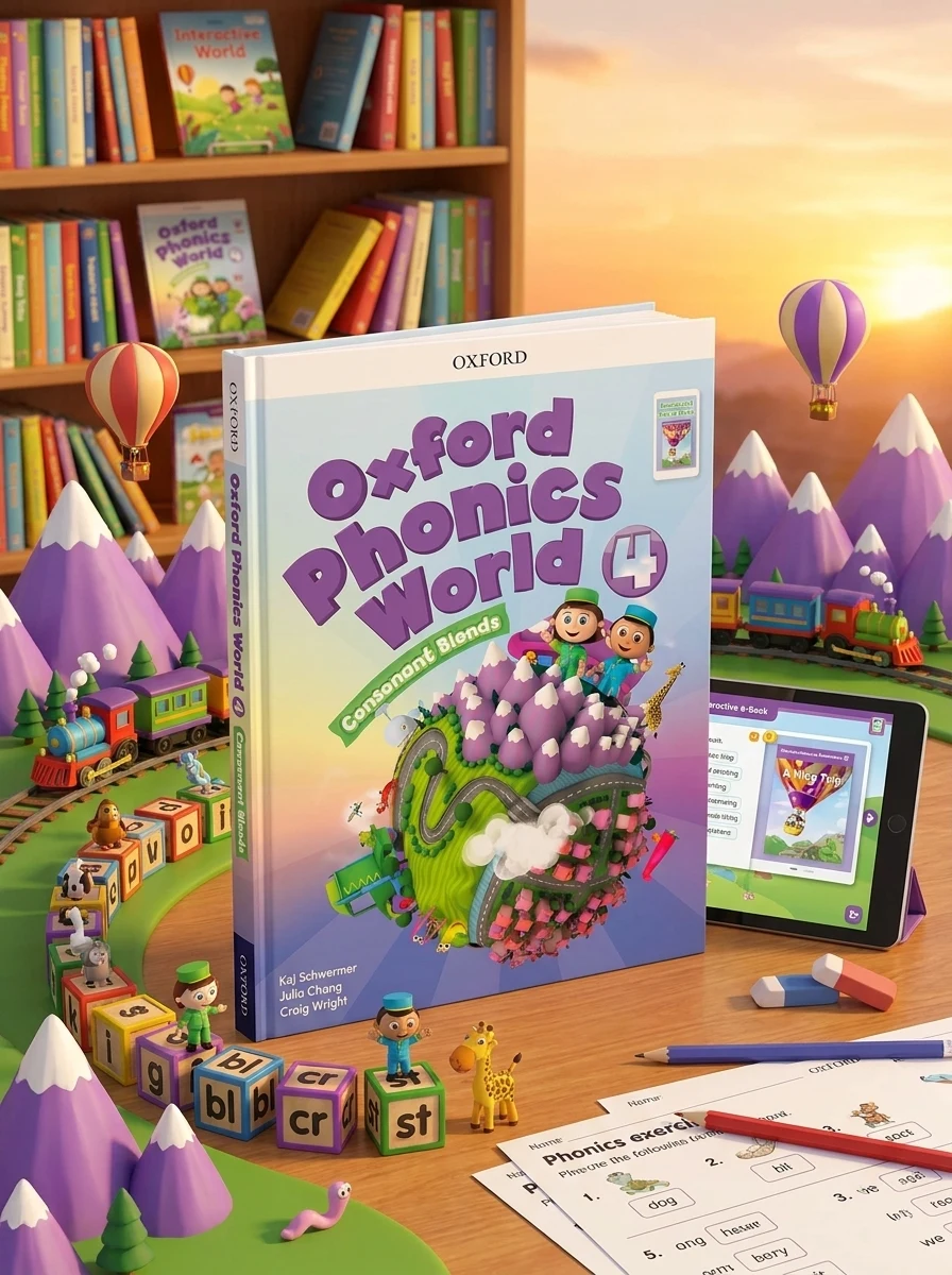Oxford Phonics World Level 4. Student Book with Reader e-Book Pack — Вивчення мов