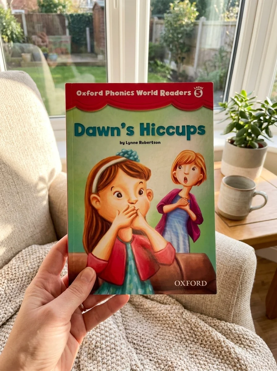Oxford Phonics World. Level 5. Reader: Dawn's Hiccups — Лінн Робертсон, обкладинка