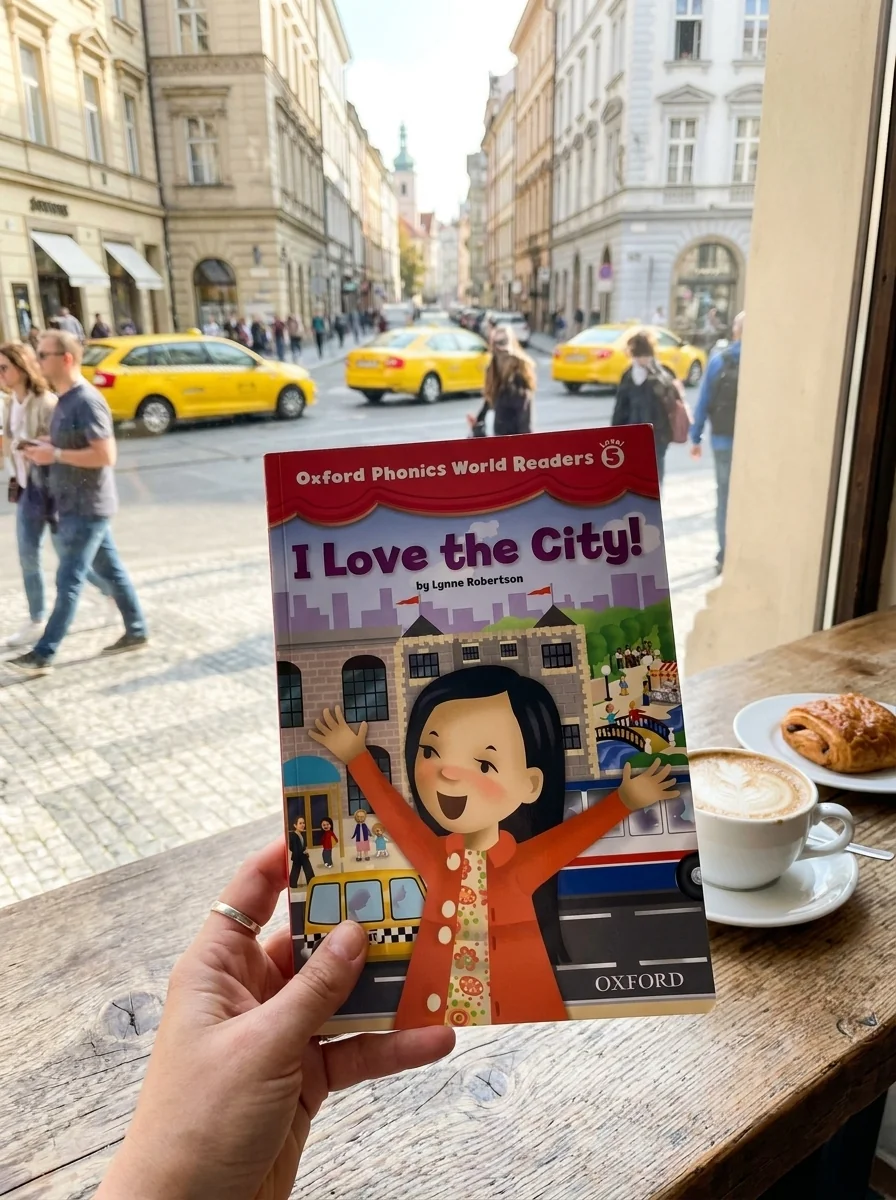 Oxford Phonics World. Level 5. Reader: I Love the City! — Лінн Робертсон, обкладинка