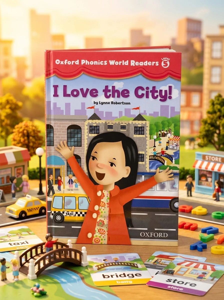 Oxford Phonics World. Level 5. Reader: I Love the City! — Вивчення мов