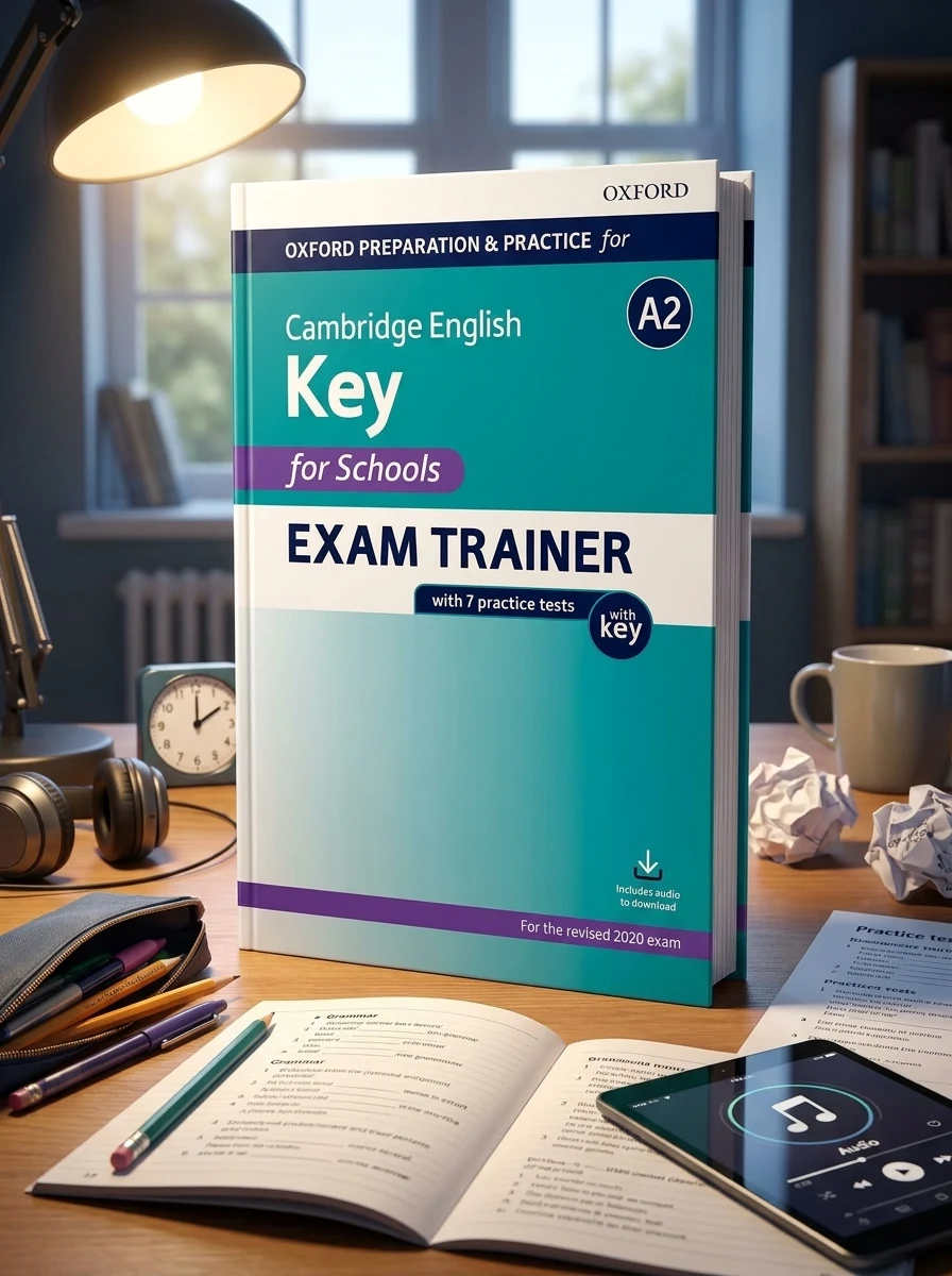 Oxford Preparation and Practice for Cambridge English A2 Key for Schools Exam Trainer with Key, обкладинка