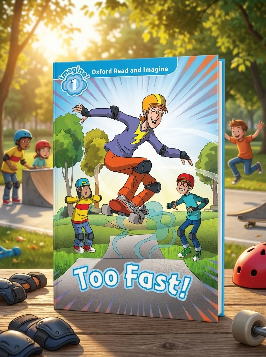 Oxford Read and Imagine. Level 1: Too Fast! — Вивчення мов