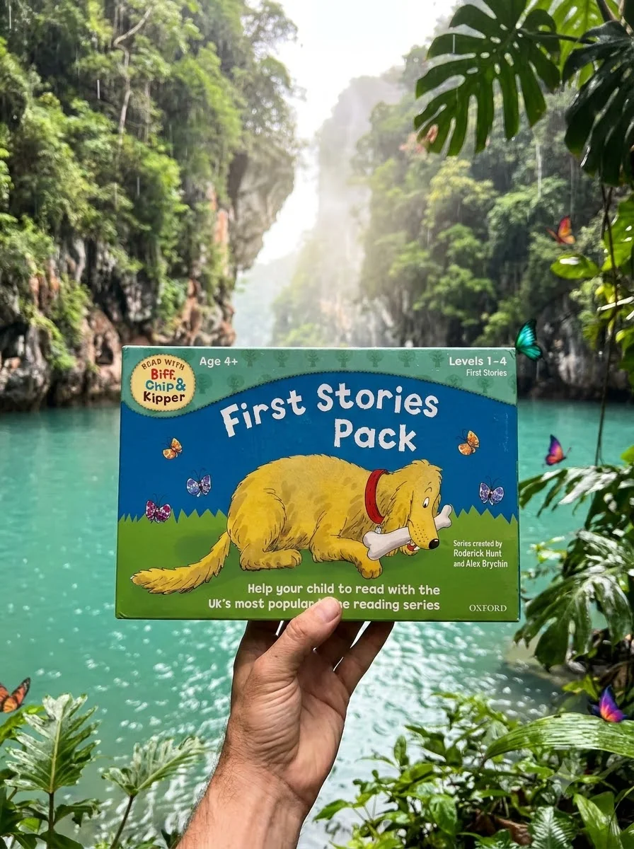 Oxford Read With Biff Chip Kipper. First Stories. Collection 16 Books Set (Level 1-4) — Дитяча література