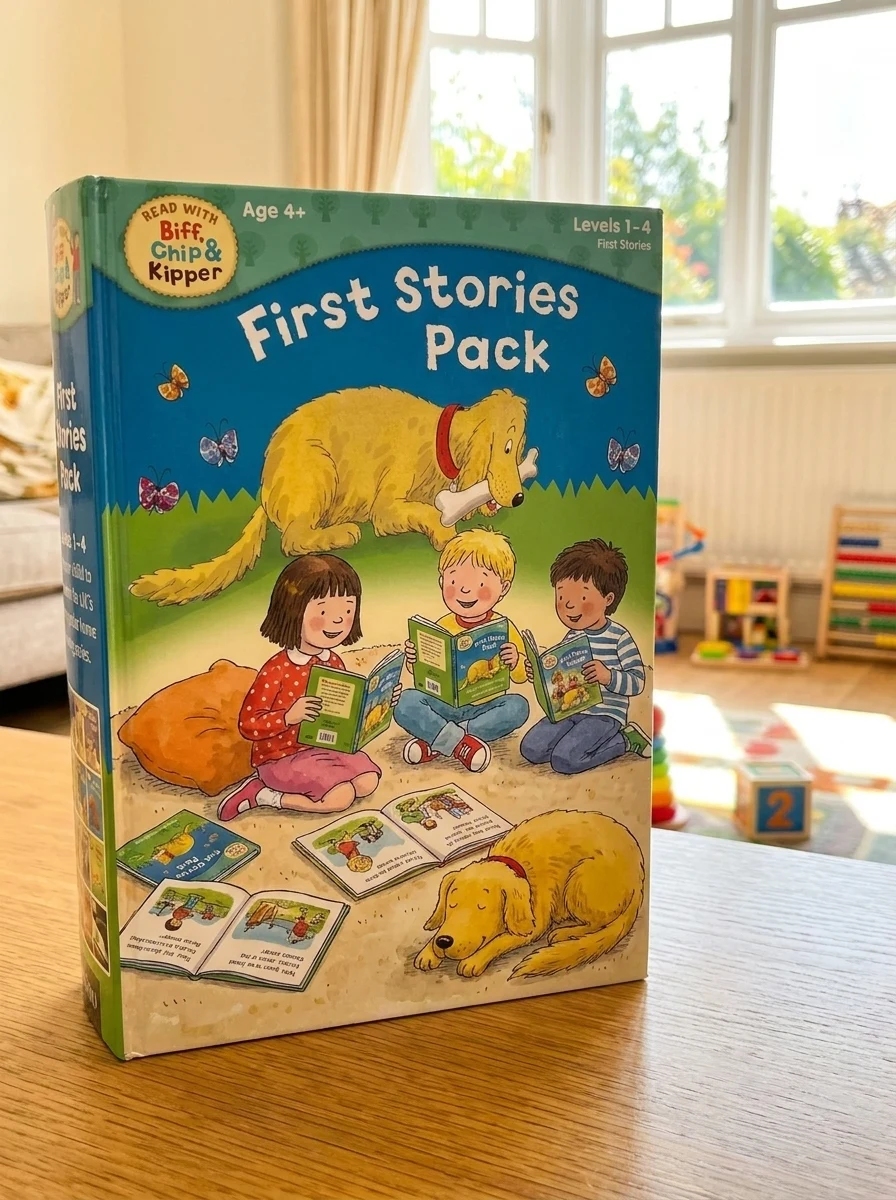 Oxford Read With Biff Chip Kipper. First Stories. Collection 16 Books Set (Level 1-4)