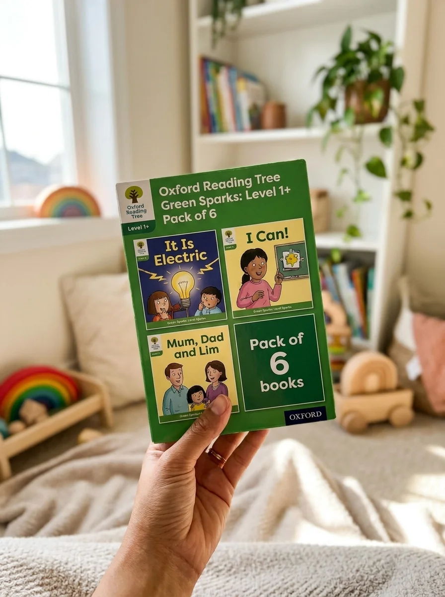 Oxford Reading Tree Green Sparks: level 1+ LEVEL 1+ PACK of 6 — Вивчення мов