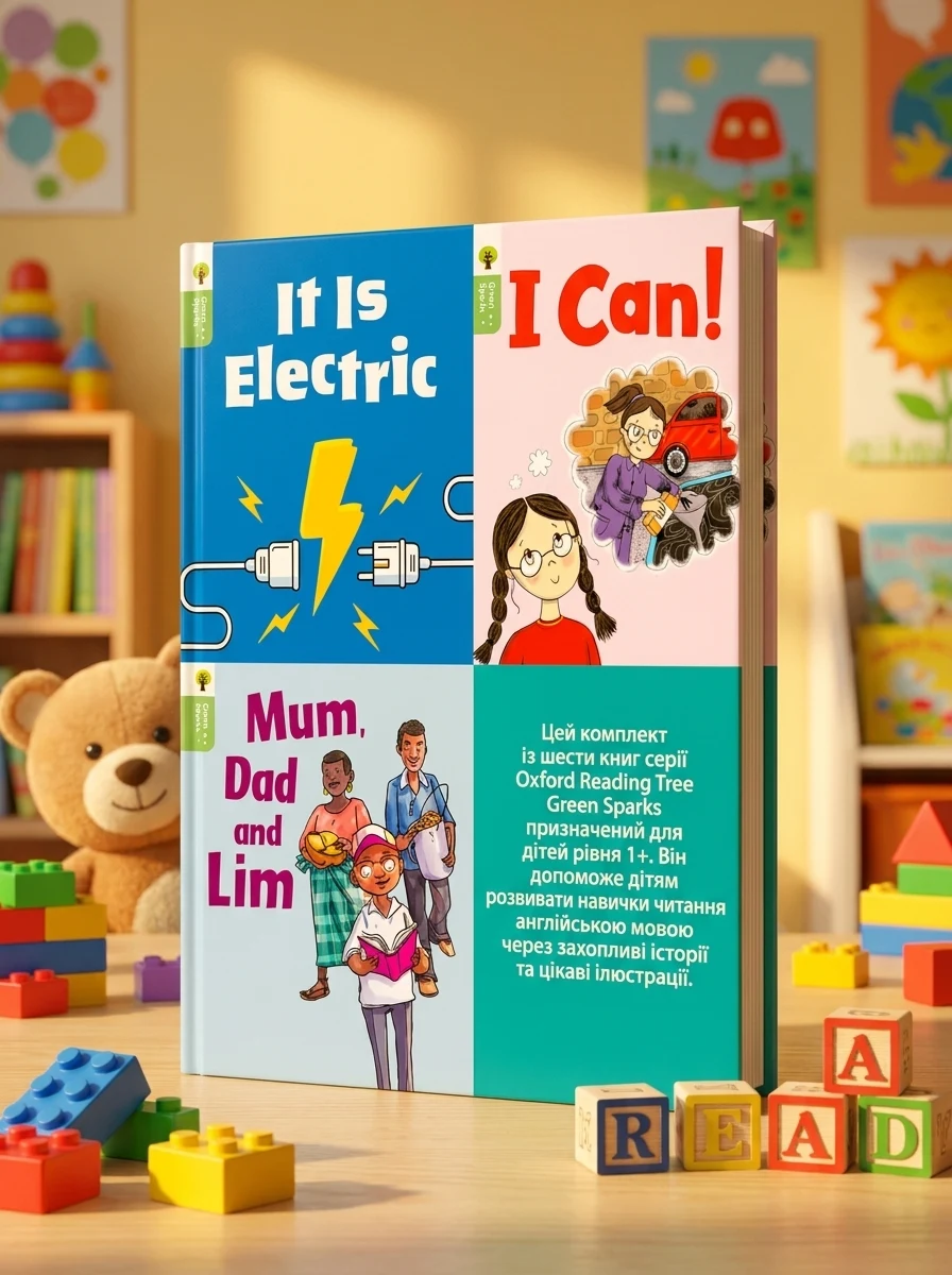 Oxford Reading Tree Green Sparks: level 1+ LEVEL 1+ PACK of 6 — фото 2