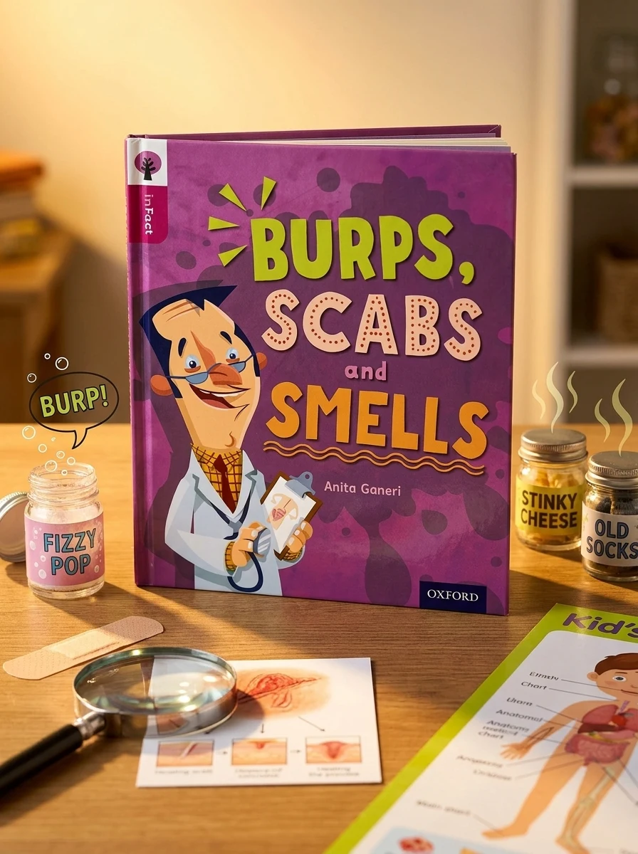 Oxford Reading Tree inFact. Level 10: Burps, Scabs and Smells — Вивчення мов