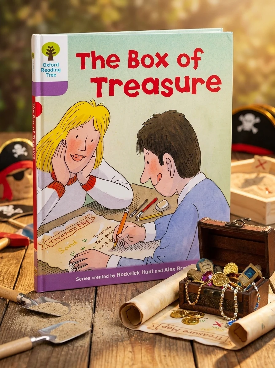 Oxford Reading Tree: Level 1+: More First Sentences B: The Box of Treasure