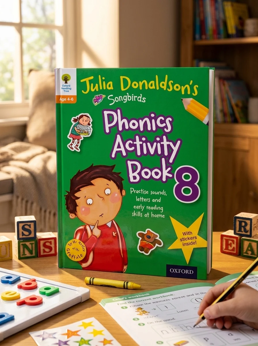 Oxford Reading Tree Songbirds: Phonics 8 Activity Book — Вивчення мов