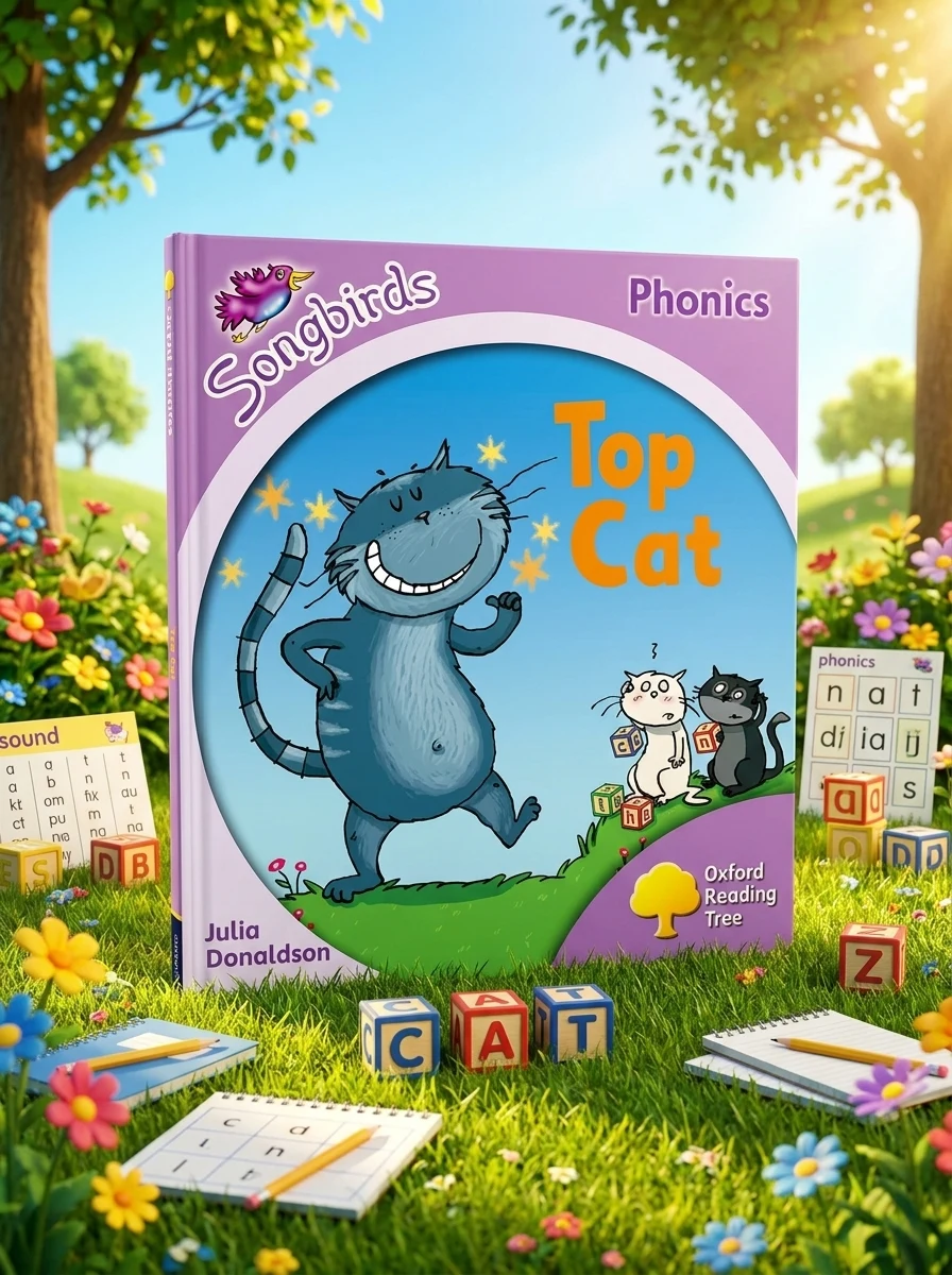 Oxford Reading Tree Songbirds Phonics: Level 1+: Top Cat — Вивчення мов