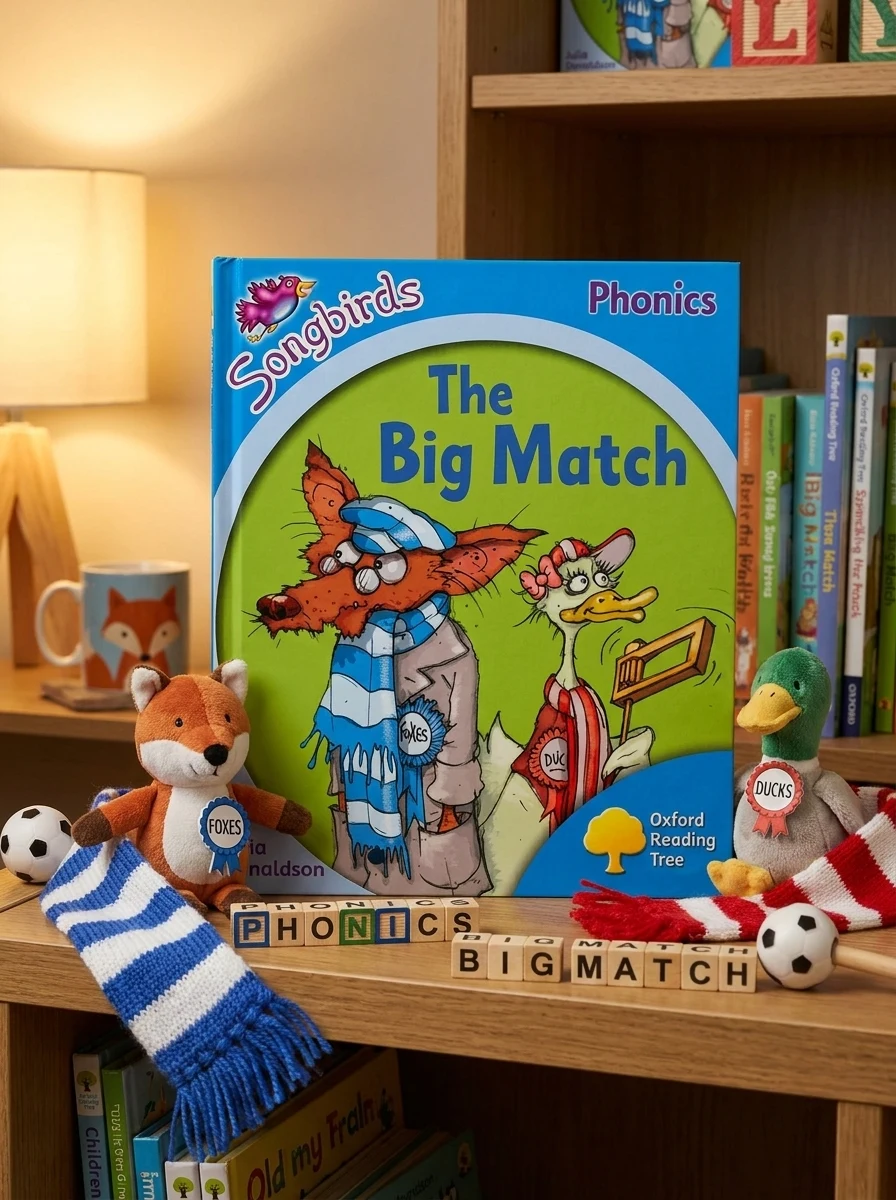 Oxford Reading Tree Songbirds Phonics: Level 3: The Big Match — Вивчення мов