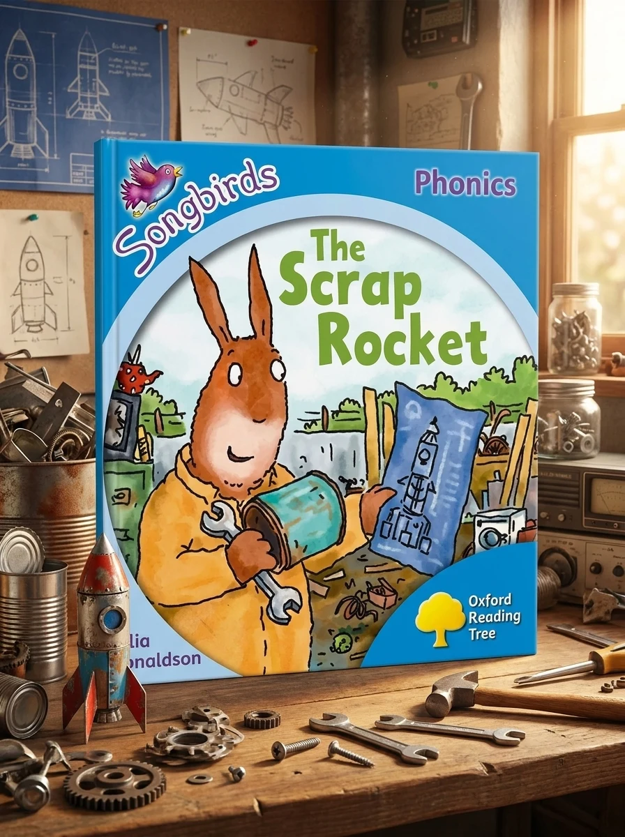 Oxford Reading Tree Songbirds Phonics: Level 3: The Scrap Rocket — Дитяча література