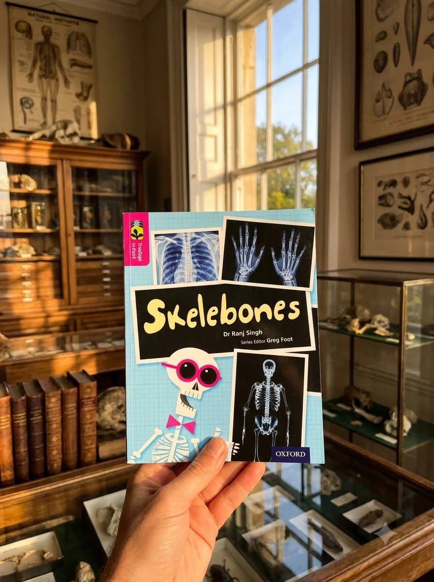 Oxford Reading Tree TreeTops inFact. Level 10: Skelebones — Ranj Singh, обкладинка