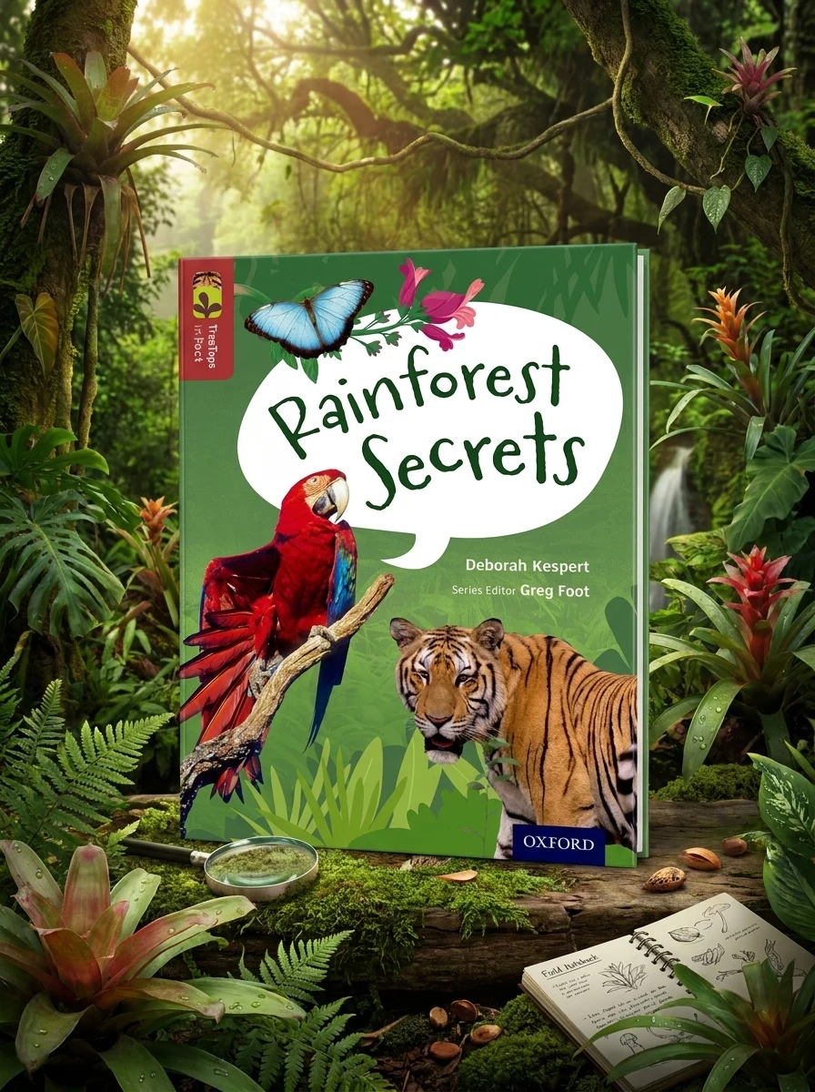 Oxford Reading Tree TreeTops inFact. Level 15: Rainforest Secrets — Дитяча література